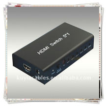 Hochwertiger 5x1 HDMI Switcher HDMI 5 in 1 Out Switcher